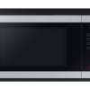 Front view of Samsung MS32DG4504ATE3 solo microwave in black