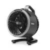 Front view of Shark FA050UK FlexBreeze HydroGo misting fan in cool gre