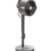 Front view of Shark FA300UK FlexBreeze Pro Mist fan in dark grey and charcoal