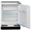 Front view of the Cata FBUIB60E Built-Under Fridge with Ice Box with an open door