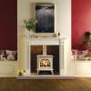 Gazco Huntington 30 Ivory Gas Stove - Tracery Door 