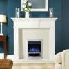 Gazco Logic2 Electric Chartwell Fire with polished effect front