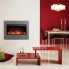 Gazco Riva2 670 Electric Designio2 Steel Fire - Iridium