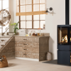 Gazco Loft Gas Stove Steel Log Store