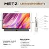 Google TV interface with streaming apps on Metz 24MPE7002Z