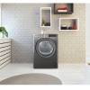 Graphite finish Hoover HLEC8TRGR tumble dryer in kitchen setting