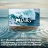 Haier S80 43 inch 4K QLED television with HDR10+ picture technology and Dolby Audio