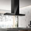 Haiku 120cm Island Hood in Black