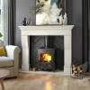 Henley Aran Eco Stove - Matt Black