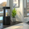Henley Berlin Bioethanol Stove with three-sided glass design
