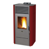 Henley Bio 80 Pellet Stove - Bordeaux