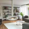 Henley Budapest White Bioethanol Ceiling Fireplace with floating effect