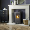 Henley Elm Black Pellet Stove