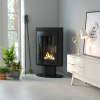 Henley Madrid Bioethanol Stove in black graphite satin finish