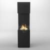 Henley Vienna Bioethanol Stove with tall freestanding design