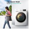 Hisense LED control panel with delay timer and quick wash setting