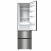Hisense tall fridge freezer grey, XXL door balcony, energy efficient appliance
