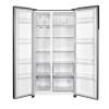 Hoover side by side fridge freezer interior storage