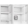 Hotpoint American fridge freezer with water and ice dispenser in inox