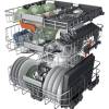 Hotpoint H8IA115M4TUSUK built in dishwasher with integrated spray jets