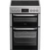 Hotpoint HDE6VDCAX electric double cooker in inox with Air Fry