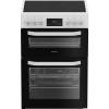 Hotpoint HDE6VDW electric double cooker in white 60cm