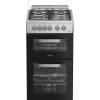 Hotpoint HDG5GCX gas double cooker stainless steel, 50cm freestanding cooker, Dalzells
