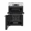 Hotpoint HDM67G0C2CX Gas Cooker with Double Oven