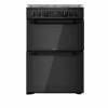 Hotpoint HDM67G0CCB Gas Double Cooker - Black 