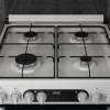 Hotpoint HDM67G9C2CX Double Oven Cooker