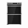 Hotpoint HDT67V9H2CX Electric Double Oven Cooker - Inox
