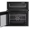 Hotpoint freestanding induction double cooker with catalytic liners