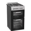 Hotpoint gas double cooker stainless steel compact kitchen appliance