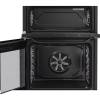 Hotpoint induction hob cooker with double ovens and Multiflow technology