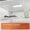 Hotpoint undercounter fridge with interior lighting