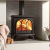 Huntingdon 30 Woodburning Stove with Tracery Door