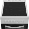 Indesit 50cm electric cooker with ceramic hob