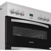 Indesit 60cm electric double oven cooker