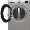 Indesit 8kg silver washing machine 1400rpm front loader