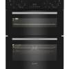 Indesit DUI10DB Built Under Electric Double Oven - Black