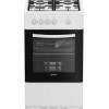 Indesit I5G1KMW gas cooker white, 50cm freestanding cooker, Dalzells