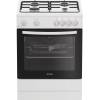 Indesit I6GGMMWUK gas cooker white, 60cm freestanding cooker, Dalzells