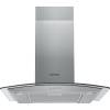 Indesit IHGC65LMX Curved Glass Hood 