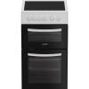 Indesit ITE5VMW electric twin cooker white, 50cm freestanding cooker, Dalzells