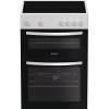 Indesit ITE6VMW electric twin cooker white, 60cm freestanding cooker, Dalzells