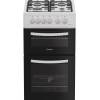 Indesit ITG5GMW gas twin cooker white, 50cm freestanding cooker, Dalzells