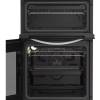 Indesit electric cooker with twin oven and grill