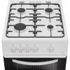 Indesit gas cooker with 55 litre oven capacity