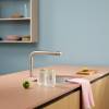Industrial square kitchen tap – Quooker FTSST with child-safe controls
