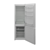 Inside view of NordMende RFF60405WH fridge freezer in white